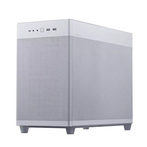 ASUS PRIME AP201 CASE TG WHITE Mini Tower Case