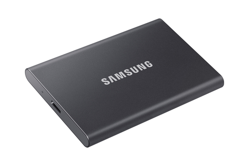 Samsung Portable SSD T7 2TB USB-C 3.2 Gen 2, 1050MB/s, Grey, Password Protected