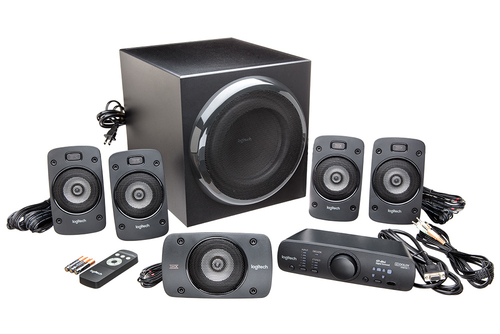 Logitech Surround Sound Z906, 5.1 channels, 500 W, Universal Speakers, Black