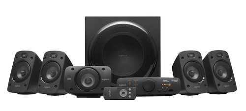 Logitech Surround Sound Z906, 5.1 channels, 500 W, Universal Speakers, Black