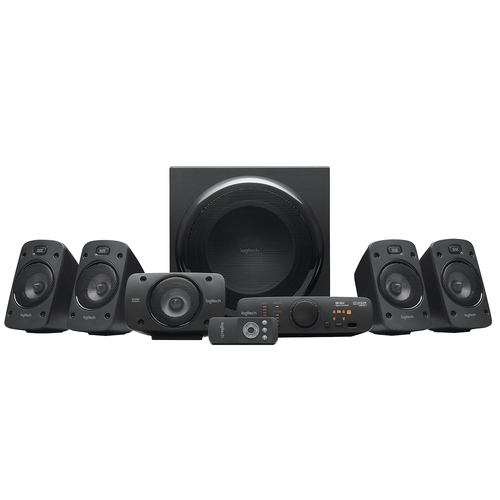 Logitech Surround Sound Z906, 5.1 channels, 500 W, Universal Speakers, Black