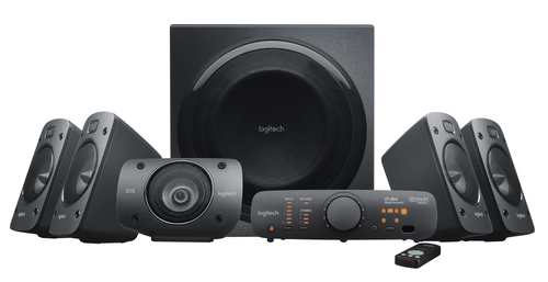 Logitech Surround Sound Z906, 5.1 channels, 500 W, Universal Speakers, Black