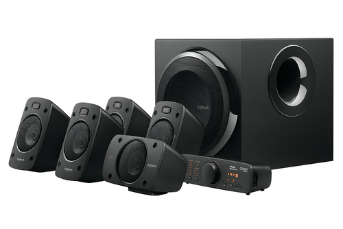 Logitech Surround Sound Z906, 5.1 channels, 500 W, Universal Speakers, Black