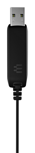 Sennheiser PC 7 USB, Wired, 42 - 17000 Hz, Headset/Headphones, Black