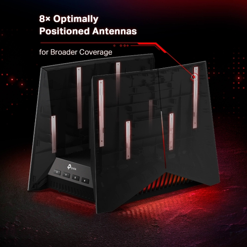 TP-Link Archer BE19000 Tri-Band Wi-Fi 7 Gaming Router Black