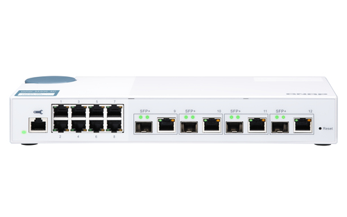 QNAP (QSW-M408-4C), L2, Gigabit Ethernet Managed Switch