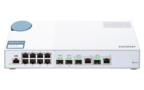 QNAP (QSW-M408-2C), L2, 10G Ethernet Managed Switch