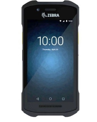 Zebra TC21 5" rugged Android mobile computer front view