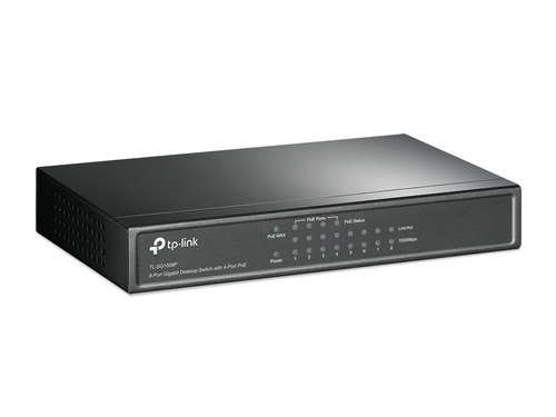 TP-Link (TL-SG1008P), Gigabit (PoE), Unmanaged Network Switch