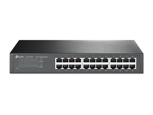 TP-Link (TL-SG1024D), Gigabit Ethernet, Unmanaged Switch