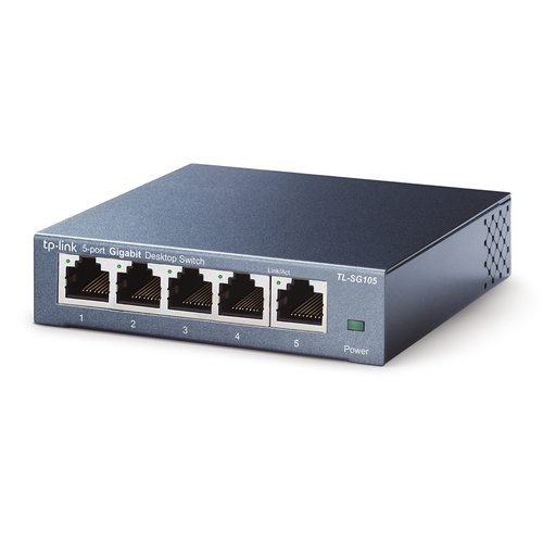 TP-Link (TL-SG105), L2, Gigabit Ethernet Unmanaged Network Switch