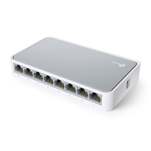 TP-Link( TL-SF1008D), Fast Ethernet, Unmanaged Switch
