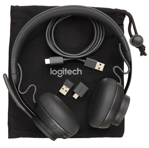 Logitech Zone Wireless UC, 30 - 13000 Hz, Headset/Headphones, Graphite