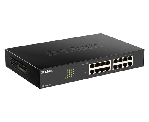 D-Link, 16-Port Gigabit, L2, Smart Managed Switch,