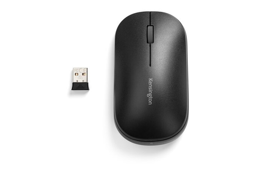Kensington SureTrack Dual Wireless Mouse, Ambidextrous 2400 DPI, Black