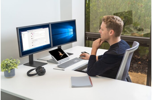 Kensington SureTrack Dual Wireless Mouse, Ambidextrous 2400 DPI, Black