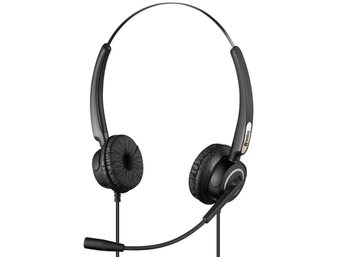 Sandberg USB Office Headset Pro Stereo, Wired, 20 - 20000 Hz, Headset/Headphones, Black