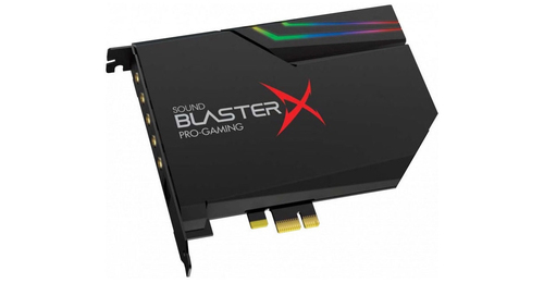 Creative Sound BlasterX AE-5 Plus PCI E Sound Card 5.1 Channel 32 Bit 122 dB