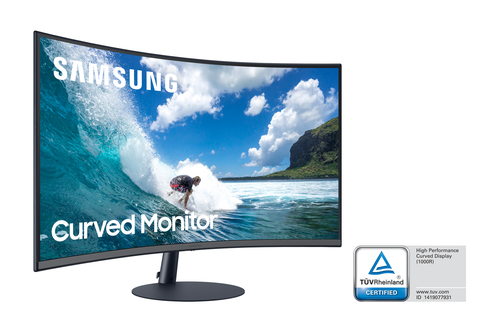 Samsung C24T550FDU, 59.9 cm (23.6"), 1920 x 1080 pixels, Full HD, LED Monitor