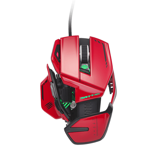 Mad Catz R.A.T 8+ ADV, Right-hand, Optical, USB Type-A, 20000 DPI, Mouse