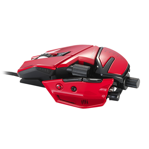 Mad Catz R.A.T 8+ ADV, Right-hand, Optical, USB Type-A, 20000 DPI, Mouse