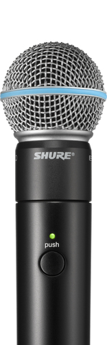 Shure MXW2 BETA58 Handheld Transmitter 1900 MHz Black 50 m Range