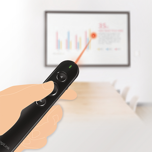 LogiLink ID0190, RF, Laser pointer