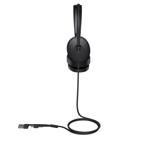 Yealink UH48 Dual USB-C/A, Wired, 20 - 20000 Hz, Headset/Headphones, Black