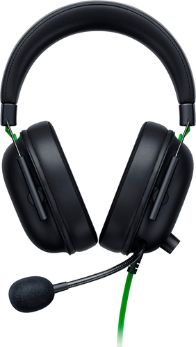 Razer Blackshark V2 X, Wired, Headset/Headphones, Black, Green