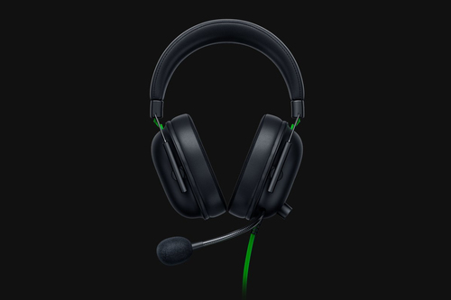Razer Blackshark V2 X, Wired, Headset/Headphones, Black, Green