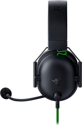 Razer Blackshark V2 X, Wired, Headset/Headphones, Black, Green