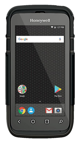 Honeywell Dolphin CT60 rugged mobile computer with 4.7" LCD, 4GB RAM, 32GB storage, built for field and warehouse use.