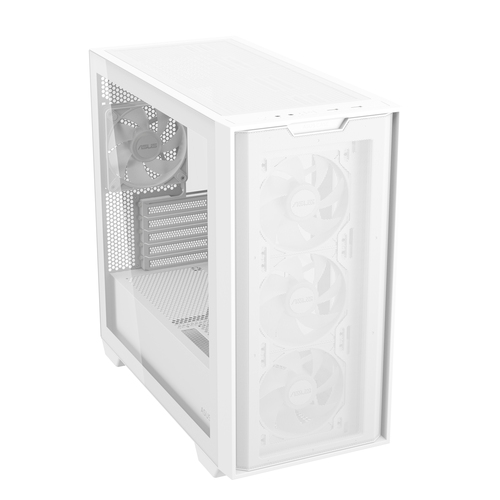 ASUS A21 PLUS, White, micro ATX, Mini-ITX, Mid Tower PC Case