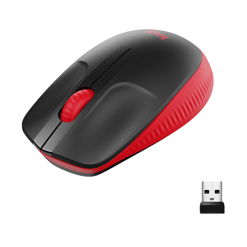 Logitech M190 Full-size wireless mouse (910-005908), Ambidextrous, Optical
