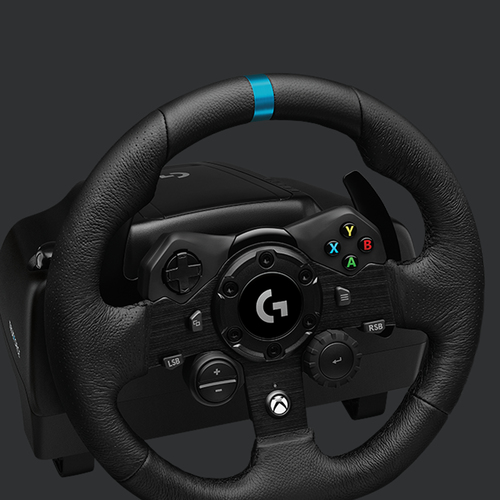 Logitech (941-000160) G G923 Racing Wheel and Pedals for Xbox X|S, PC