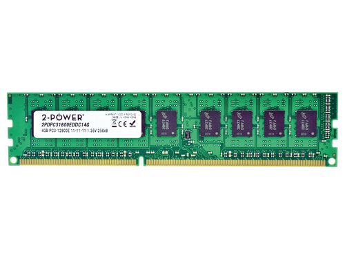 2-Power (2P-KTH-PL316ES/4G) 4GB DDR3L 1600MHz ECC UDIMM Memory for PC/Server
