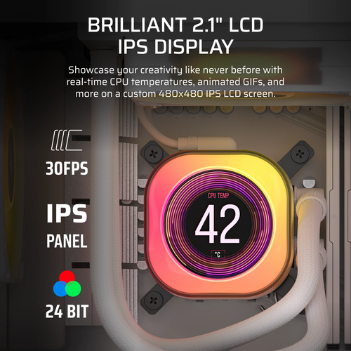 Corsair iCUE LINK TITAN 360 RX LCD, All-in-one liquid cooler