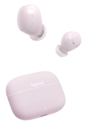 Hama Freedom Buddy II, True Wireless Stereo (TWS), Headset/Headphones, Pink
