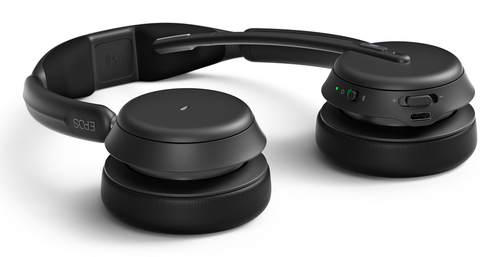 EPOS IMPACT 1060T, Double-side Bluetooth, Wireless, 20 - 20000 Hz, Headset/Headphones, Black