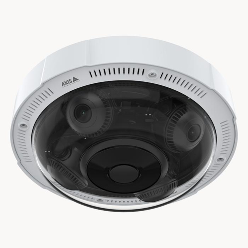 Axis P3738-PLE dome security camera, ceiling mount, indoor outdoor, wired PoE