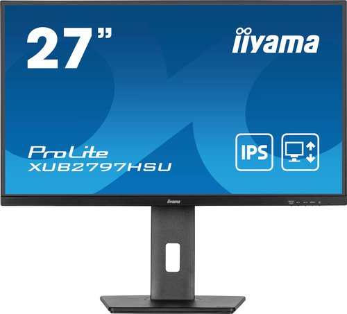 iiyama ProLite IPS technology,  (27"), 1920 x 1080 pixels, Full HD, LED Monitor