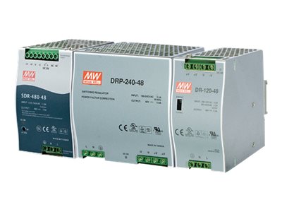 PLANET (PWR-480-48), 480 W, 100-240 V, 50 - 60 Hz, 4.8 A, DIN Rail Power Supply