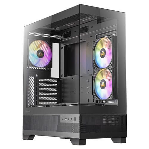 Antec CX700 ARGB, ATX, ITX, micro ATX, Glass, Steel Midi Tower Case