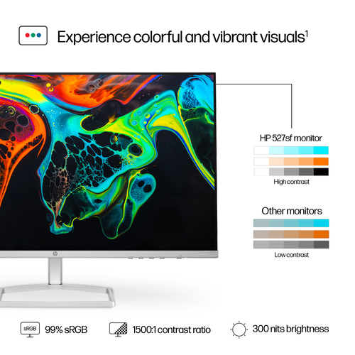 HP Series, 68.6 cm (27"), 1920 x 1080 pixels, Full HD, LCD Monitor