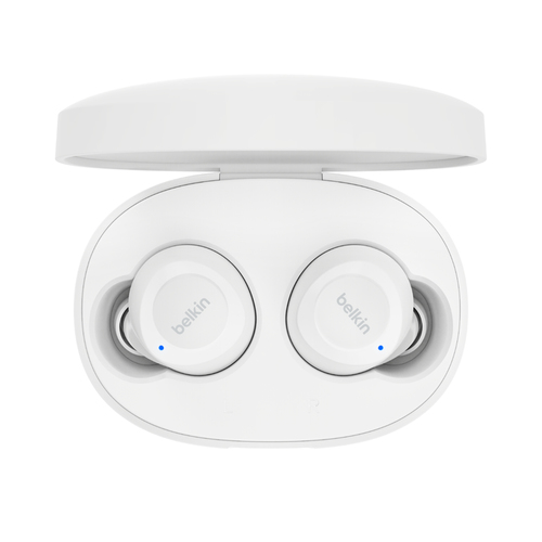 Belkin SoundForm Bolt, Wireless, Headset/Earbuds, White