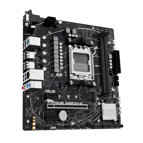 Asus PRIME A620M-E-CSM Micro ATX AM5 Motherboard