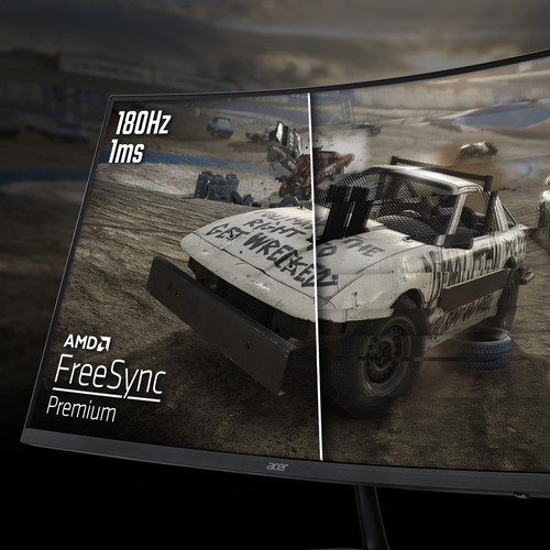 Acer ED320QRS3 Full HD 1920x1080 180Hz curved gaming monitor