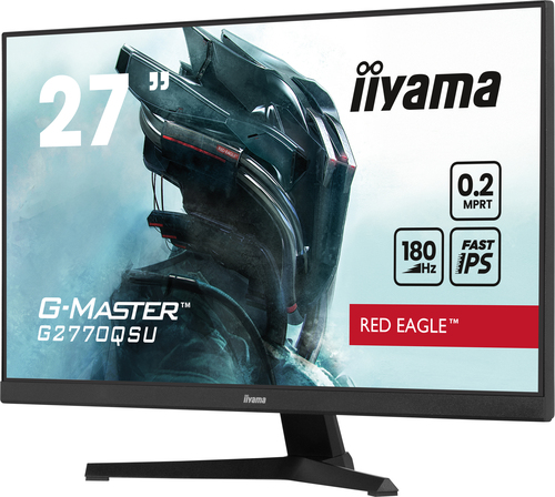 Side profile of iiyama G-MASTER Fast IPS gaming monitor