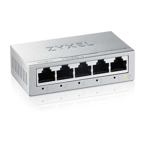 Zyxel GS-105BV5-GB0101F, Unmanaged, L2, Gigabit Ethernet (10/100/1000)