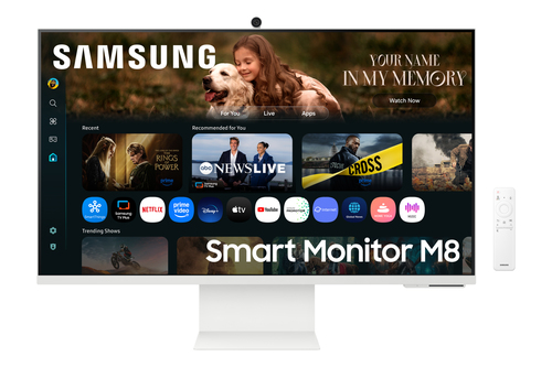 Samsung 32" Smart Monitor M80F UHD, 81.3 cm (32"),  4K Ultra HD, LCD